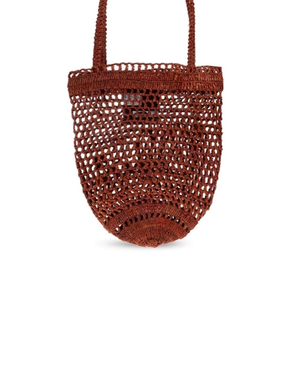Chloé small summer banana raffia Tote with Gold Charm - Picture 2 of 5